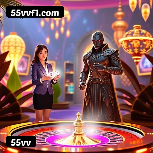 Streaming 4K no cassino ao vivo da 55vv